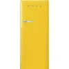 Smeg Jääkaapit Ja Pakastimet*retrojääkaappi FAB28RYW5 153 cm, kelt., oikea