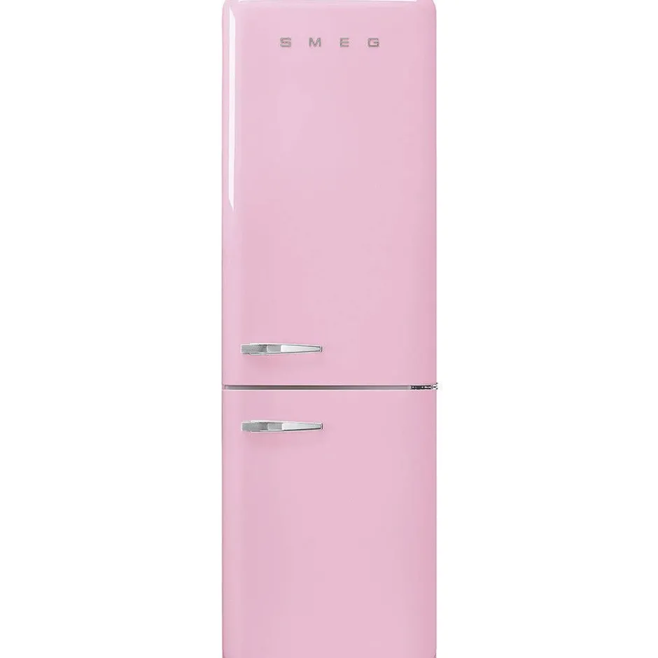 Smeg Jääkaapit Ja Pakastimet*retrojääkaappipakastin FAB32RPK5 pinkki, oikea