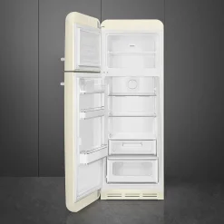 Smeg Jääkaapit Ja Pakastimet*retrojääkaappipakastin FAB30LCR5 kerma, vasen