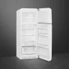 Smeg Jääkaapit Ja Pakastimet*retrojääkaappipakastin FAB30RWH5 valkoinen, oikea