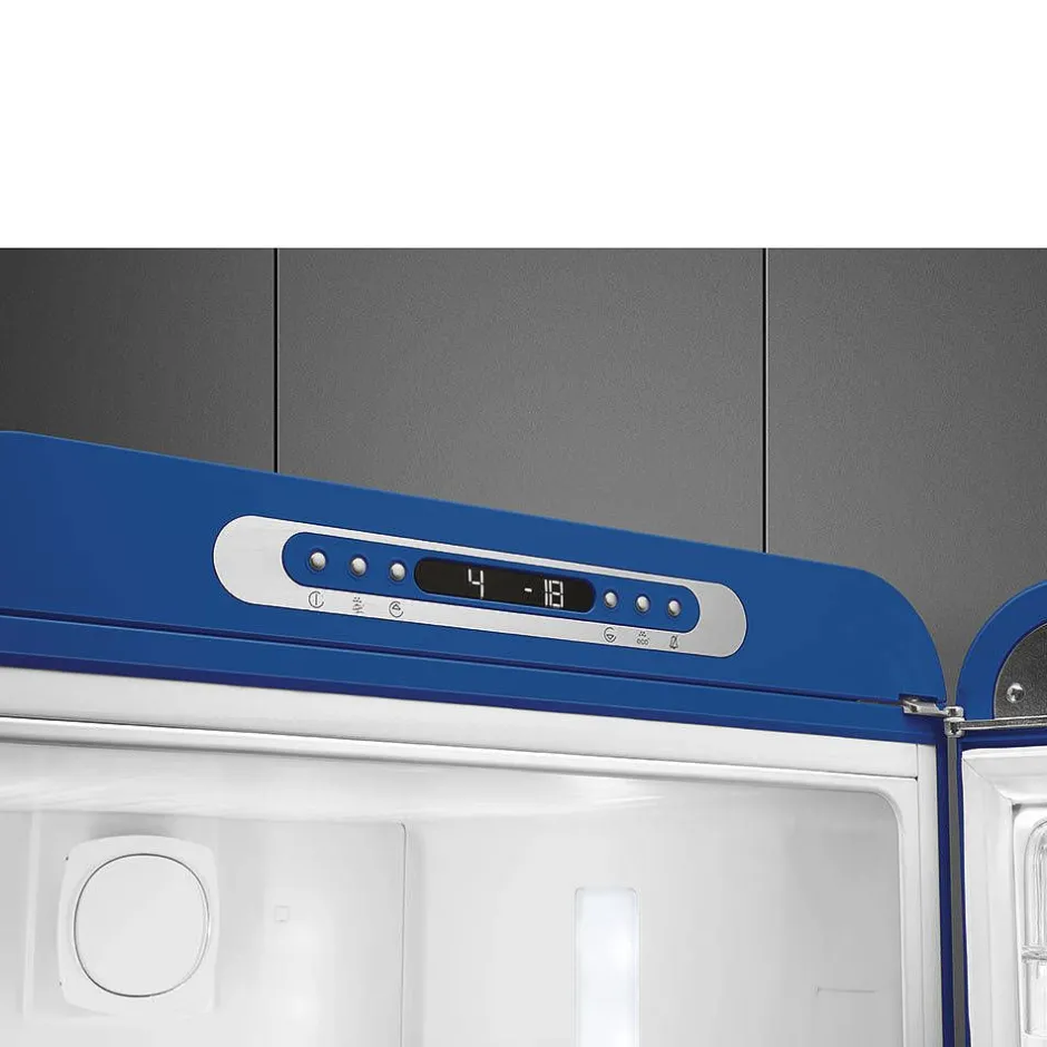 Smeg Jääkaapit Ja Pakastimet*retrojääkaappipakastin FAB32RBE5 sininen, oikea