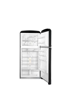 Smeg Jääkaapit Ja Pakastimet*retrojääkaappi-pakastin FAB50RBL5, musta, oikea