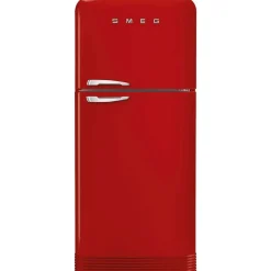 Smeg Jääkaapit Ja Pakastimet*retrojääkaappi-pakastin FAB50RRD5 pun., oikea