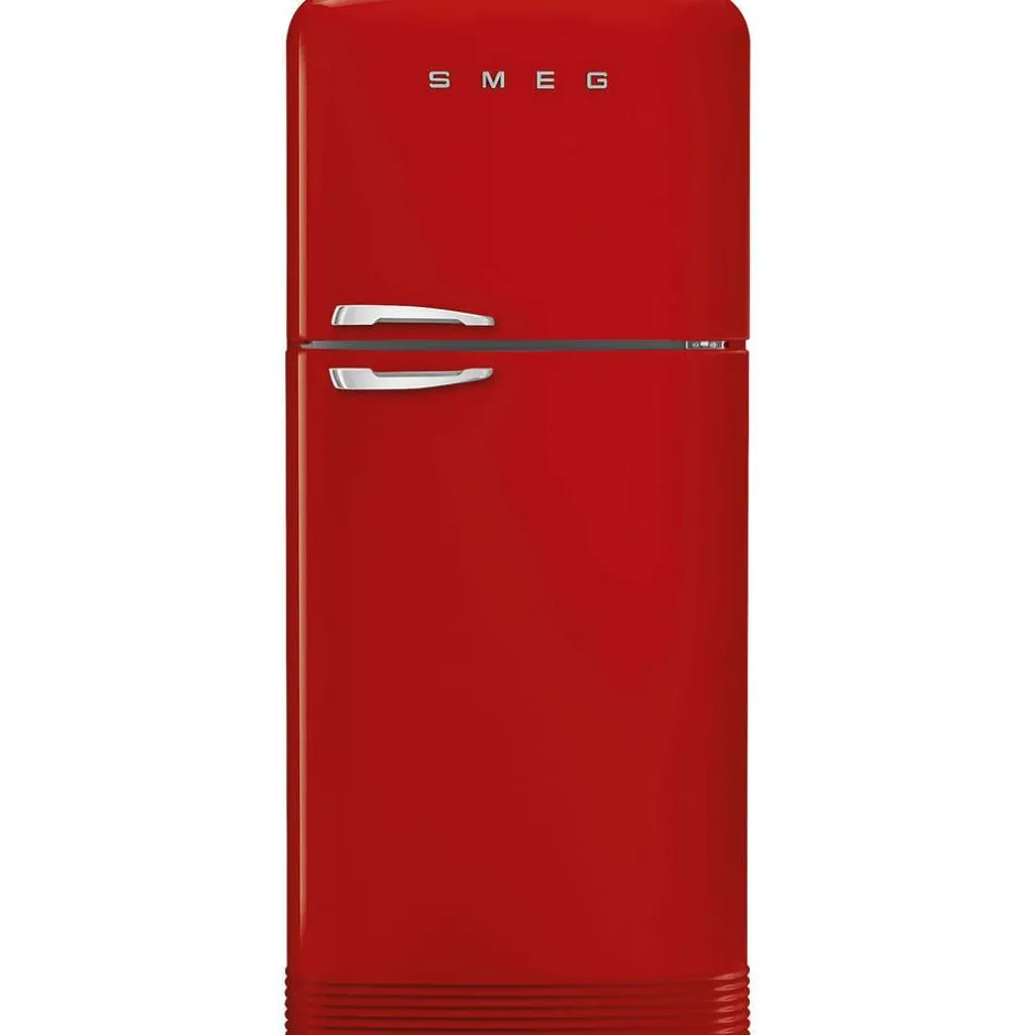 Smeg Jääkaapit Ja Pakastimet*retrojääkaappi-pakastin FAB50RRD5 pun., oikea
