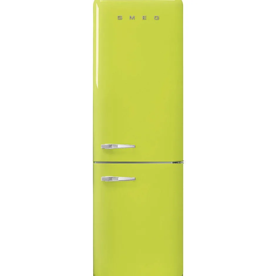 Smeg Jääkaapit Ja Pakastimet*retrojääkaappipakastin FAB32RLI5 lime, oikea