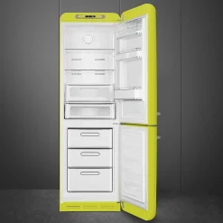Smeg Jääkaapit Ja Pakastimet*retrojääkaappipakastin FAB32RLI5 lime, oikea