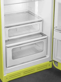 Smeg Jääkaapit Ja Pakastimet*retrojääkaappipakastin FAB30RLI5 limevihreä, oikea