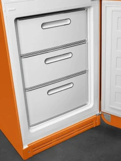 Smeg Jääkaapit Ja Pakastimet*retrojääkaappipakastin FAB32ROR5 oranssi, oikea