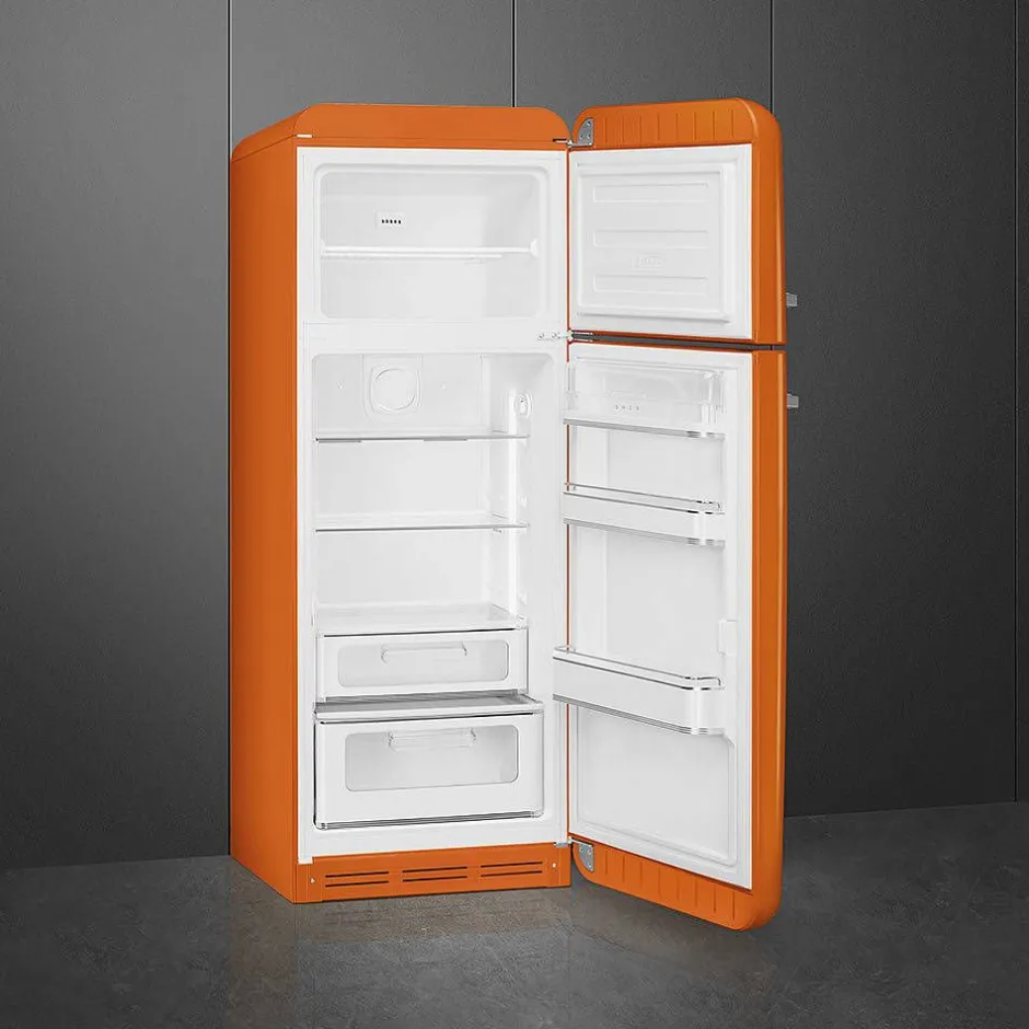 Smeg Jääkaapit Ja Pakastimet*retrojääkaappipakastin FAB30ROR5 oranssi, oikea