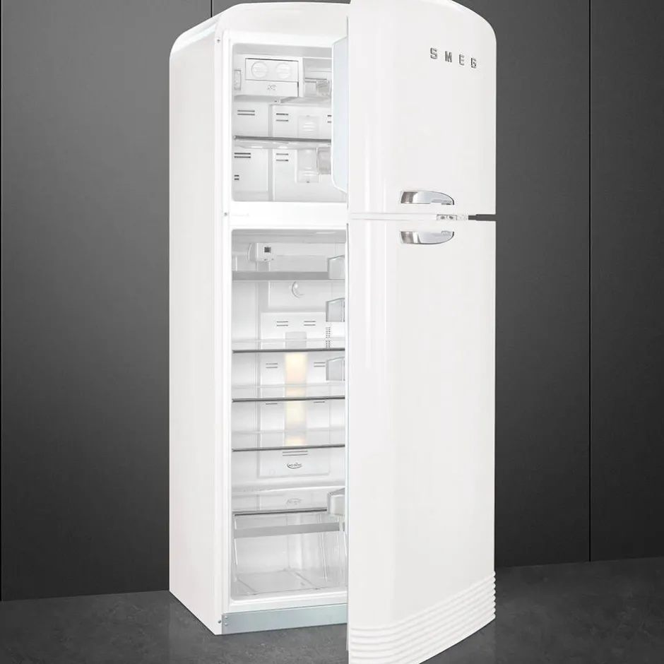 Smeg Jääkaapit Ja Pakastimet*retrojääkaappi-pakastin FAB50RWH valkoinen, oikea