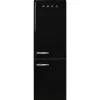 Smeg Jääkaapit Ja Pakastimet*retrojääkaappipakastin FAB32RBL5 musta, oikea