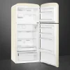 Smeg Jääkaapit Ja Pakastimet*retrojääkaappi-pakastin FAB50RCR5, kerma, oikea
