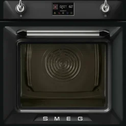 Smeg Uunit Ja Liedet*SOP6902S2PN 60cm yhdistelmähöyryuuni Viktoria, musta