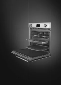 Smeg Uunit Ja Liedet*SOP6902S2PX 60cm yhdistelmähöyryuuni Viktoria, teräs