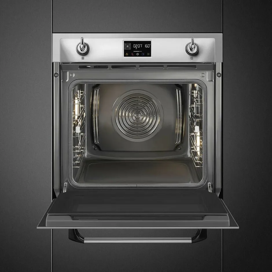 Smeg Uunit Ja Liedet*SOP6902S2PX 60cm yhdistelmähöyryuuni Viktoria, teräs