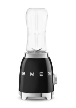 Smeg Tehosekoittimet Ja Vatkaimet*tehosekoitin kahdella 600 ml pullolla, musta PBF01BLEU
