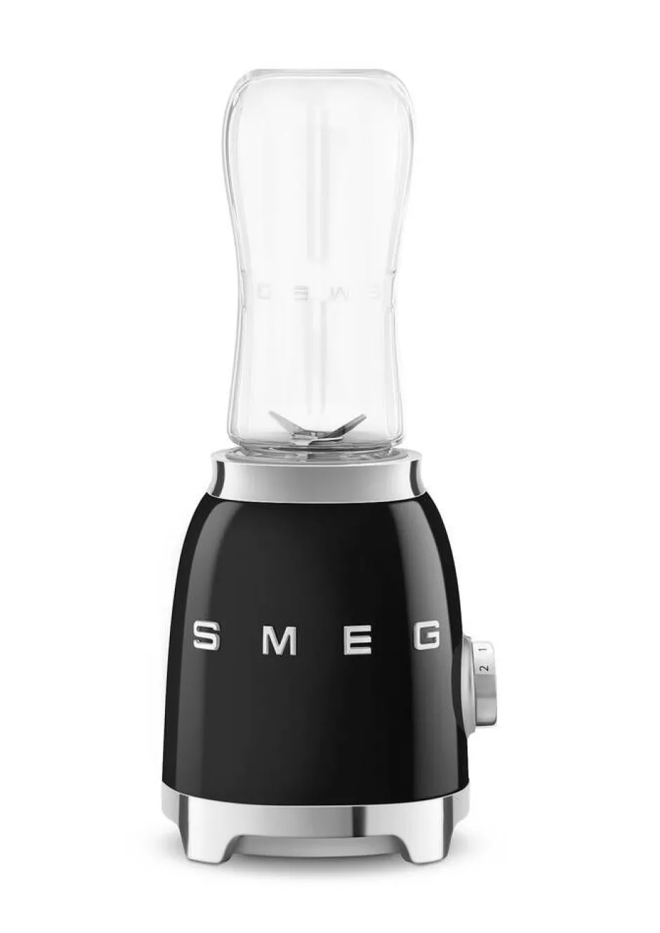 Smeg Tehosekoittimet Ja Vatkaimet*tehosekoitin kahdella 600 ml pullolla, musta PBF01BLEU