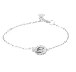 Snu00f6 of Sweden Korut*Snö of Sweden rannekoru Connected chain brace s/clear
