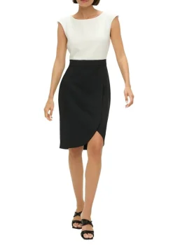 s.Oliver black label Lyhyet Juhlamekot*mekko 2143557 9999 Musta / Valkoinen
