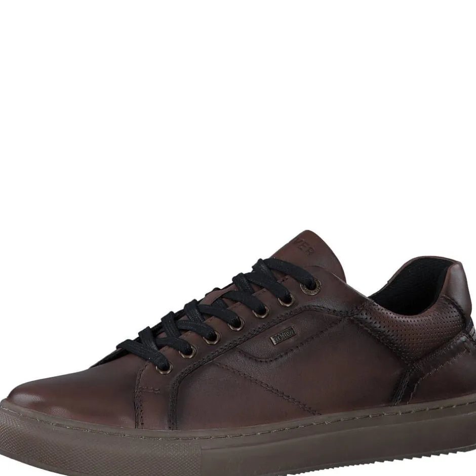 s.Oliver Tennarit Ja Sneakerit|Kävelykengät*tennarit 307 Totos 307 Dark Cognac