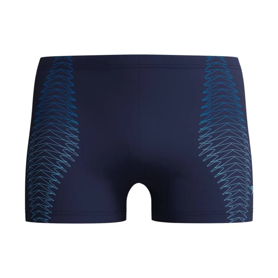Speedo Asusteet*uimahousut Duo Logo Print Aquashort Navy / Sugar Blue
