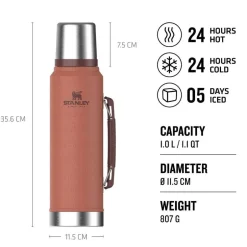 Stanley Retkeilytarvikkeet*termospullo The Legendary Classic Bottle 1 l