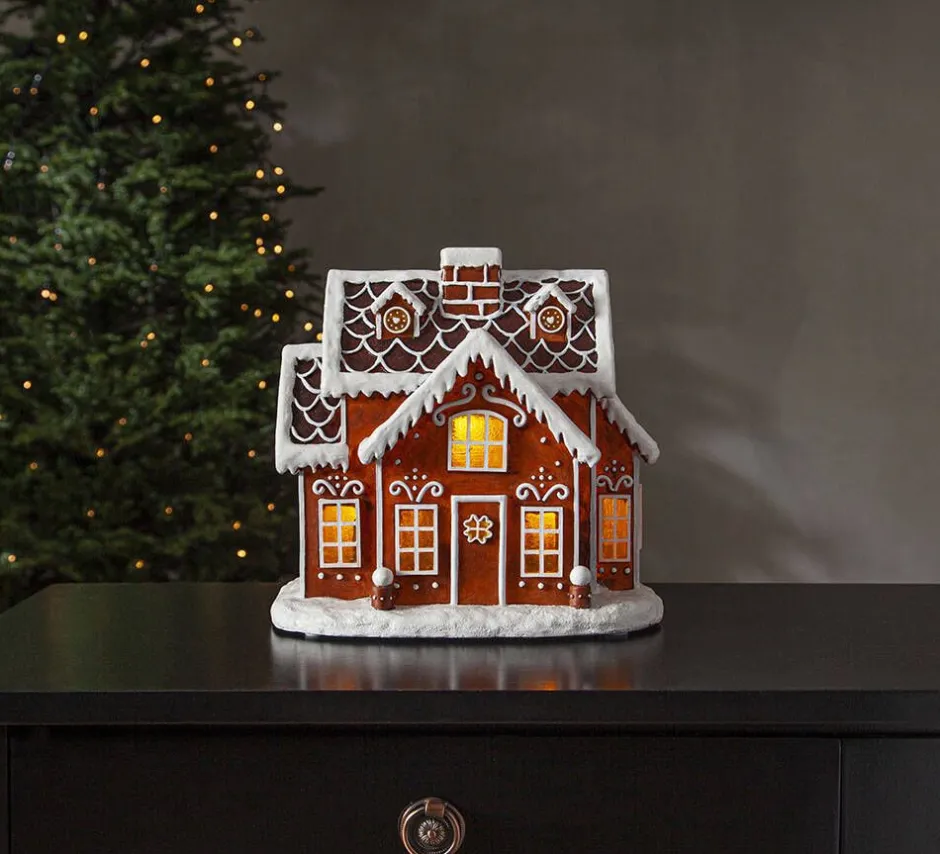 Star Trading Koriste- Ja Kausivalot*koristekylä Gingerville 24,5 cm