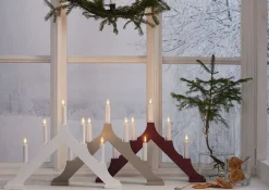 Star Trading Koriste- Ja Kausivalot*kynttelikkö Alma 5 l valkoinen