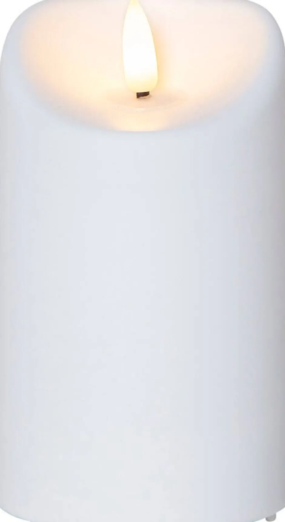 Star Trading Koriste- Ja Kausivalot*LED-kynttilä Flamme 13 cm IP44 valkoinen