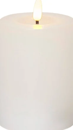 Star Trading Koriste- Ja Kausivalot*LED-kynttilä Flamme Flow 12,5 cm valkoinen