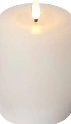 Star Trading Koriste- Ja Kausivalot*LED-kynttilä Flamme Flow 12,5 cm valkoinen