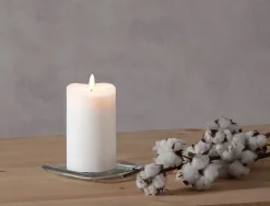 Star Trading Koriste- Ja Kausivalot*LED-kynttilä Flamme 14 cm valkoinen