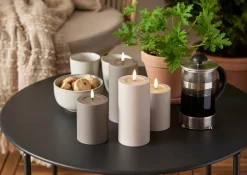 Star Trading Koriste- Ja Kausivalot*LED-kynttilä Flamme Soft 12,5 cm ruskea