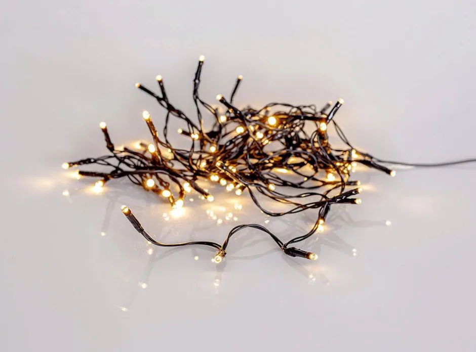 Star Trading Koriste- Ja Kausivalot*LED-valosarja Shiny Warm White 80-os. 5,6 m