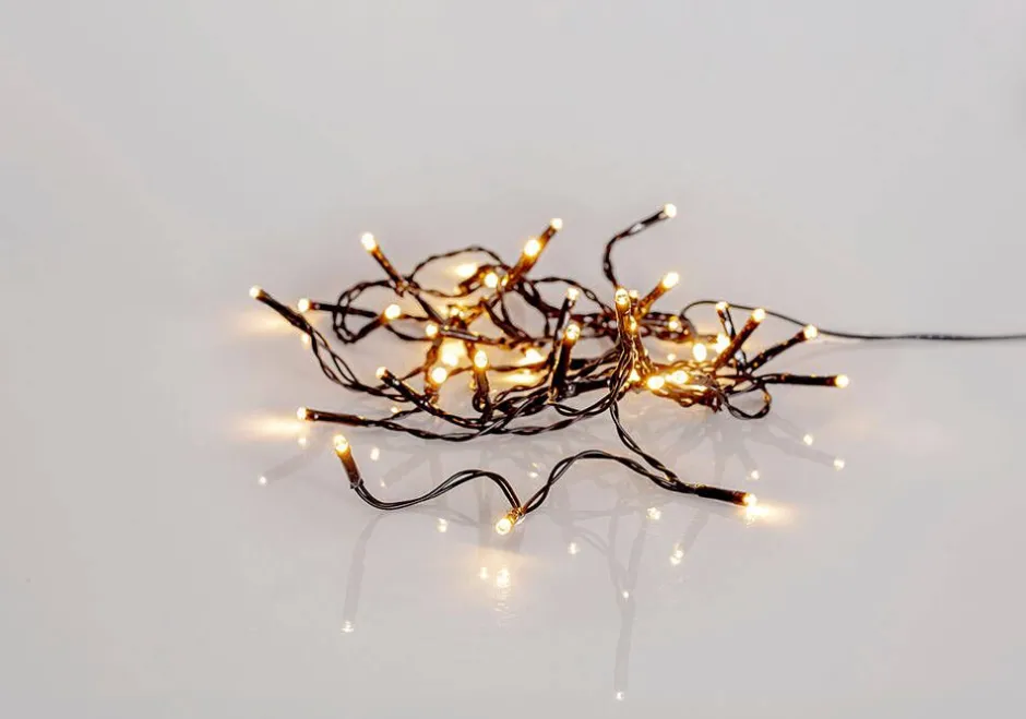 Star Trading Koriste- Ja Kausivalot*LED-valosarja Shiny Warm White 40-os. 2,8 m