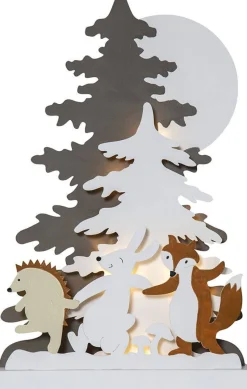 Star Trading Koriste- Ja Kausivalot*pöytäkoriste Forest Friends 44 cm