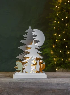 Star Trading Koriste- Ja Kausivalot*pöytäkoriste Forest Friends 44 cm