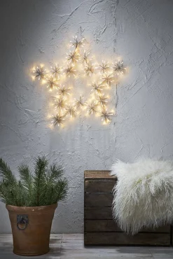 Star Trading Koriste- Ja Kausivalot*siluetti Flower Star 60 cm