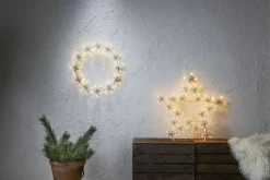 Star Trading Koriste- Ja Kausivalot*siluetti Flower Star 60 cm