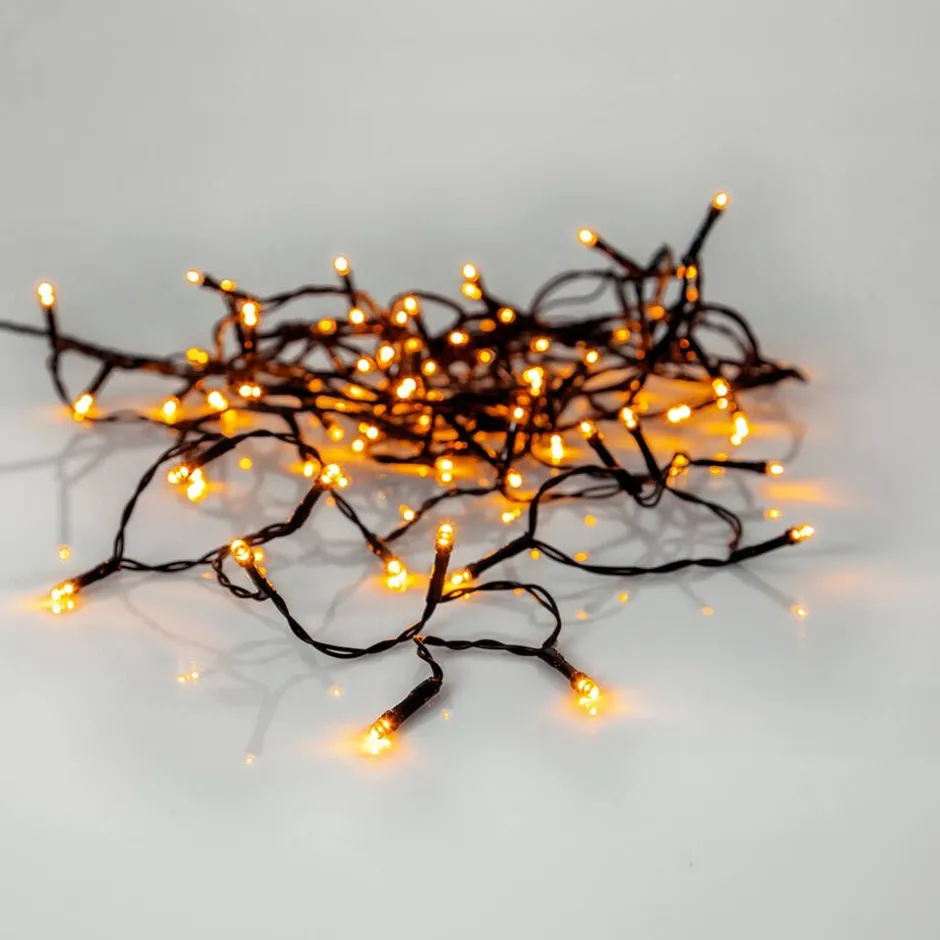 Star Trading Koriste- Ja Kausivalot*valosarja Golden Warm White 80 LED musta 5,6m