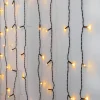 Star Trading Koriste- Ja Kausivalot*valoverho Golden Warm White 120 LED musta 1,3x2