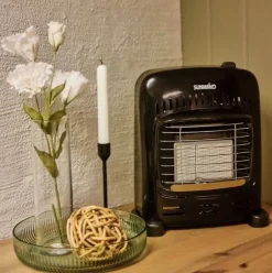 Sunwind Ilmastointi|Pihatarvikkeet*kaasulämmitin Miniflame 1,6 kW