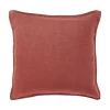 Svanefors Sisustustekstiilit*tyynynpäällinen Julie 45x45 cm tiilenpunainen