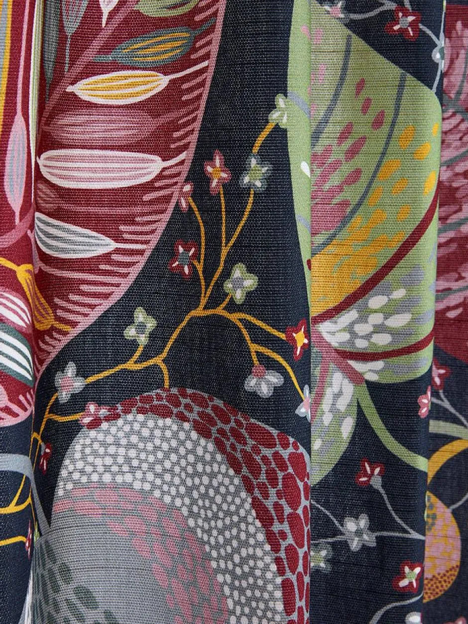 Svanefors Verhot Ja Verhotarvikkeet*verhot A&E 145x250 cm t.sininen 2 kpl