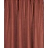 Svanefors Verhot Ja Verhotarvikkeet*verhot Julie 145x280 cm tiilenpunainen 2 kpl