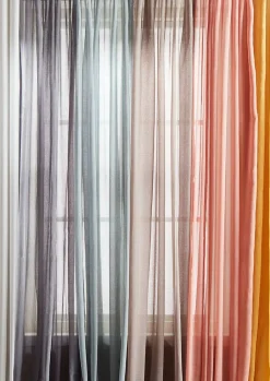Svanefors Verhot Ja Verhotarvikkeet*verhot Rimy 140x300 cm vaalea turkoosi 2 kpl