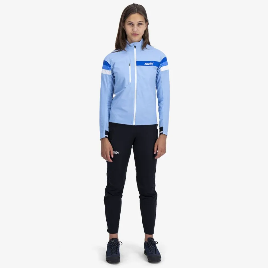 Swix Treenivaatteet|Takit*takki Focus jacket W 12318 72108 Bluebell