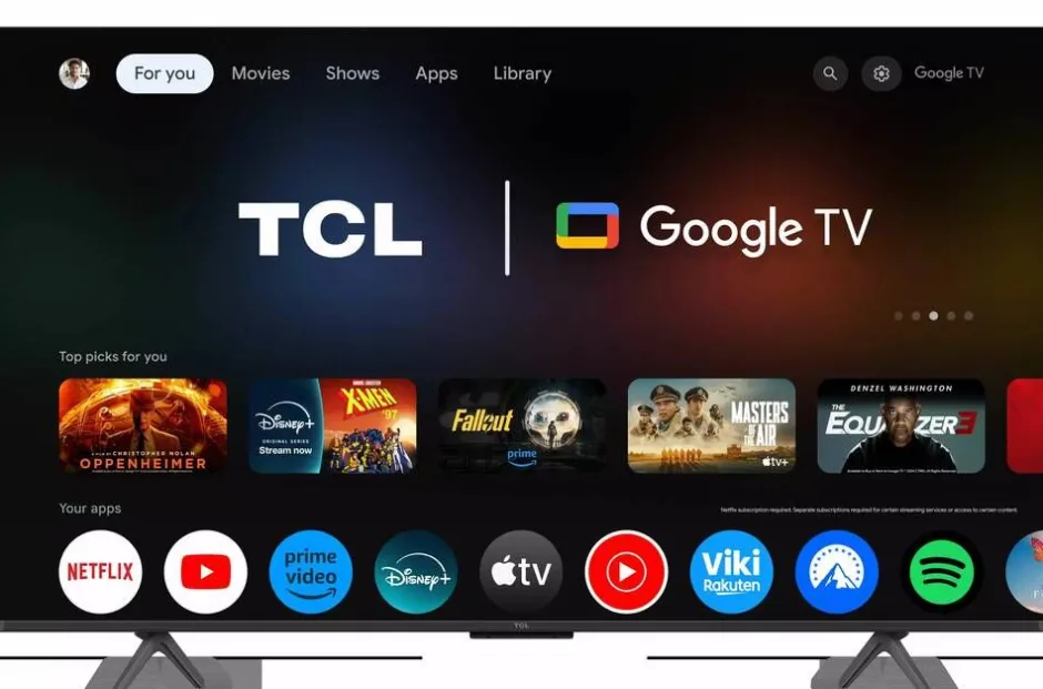 Tcl Televisiot*4K QD-MINI 50C61KS 50" LED-TV