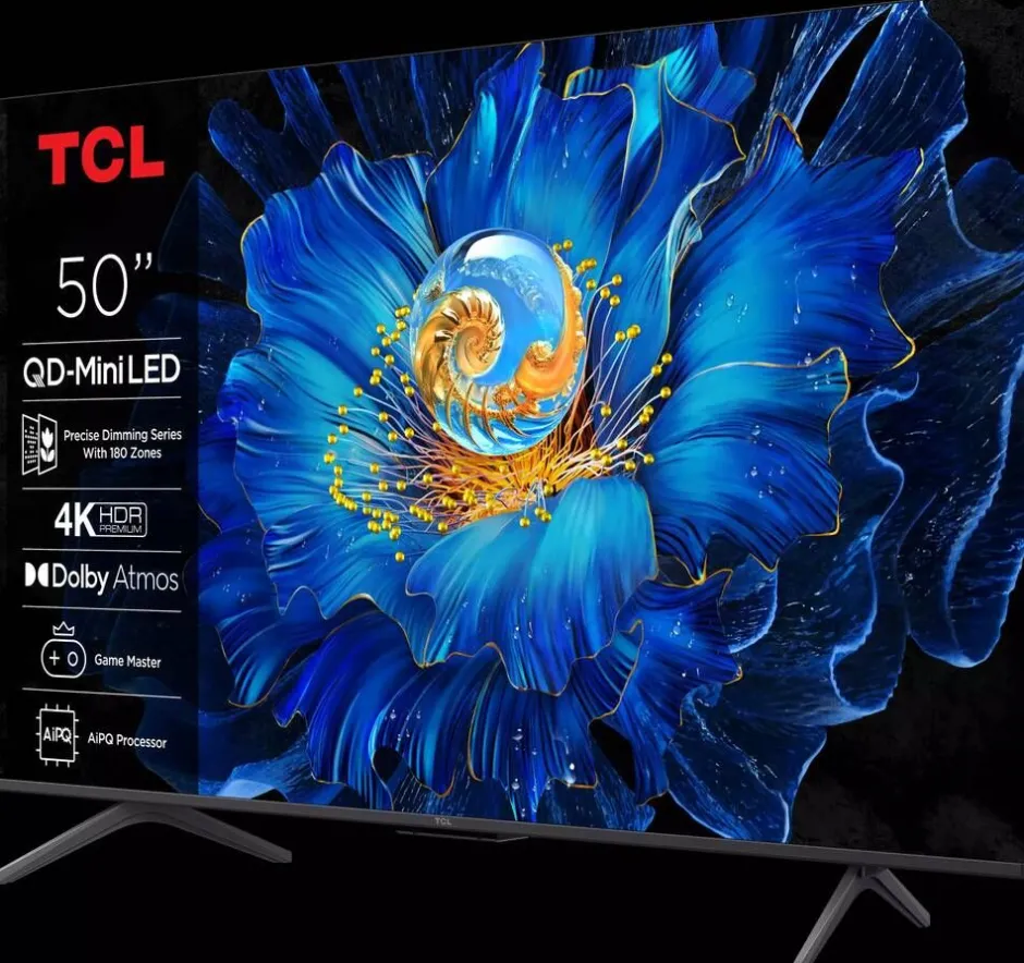 Tcl Televisiot*4K QD-MINI 50C61KS 50" LED-TV