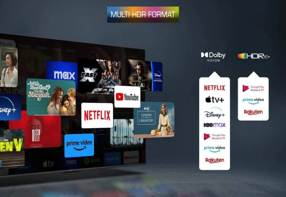Tcl Televisiot*QLED-TV 65" 4K 65C69B